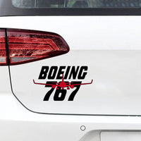 Thumbnail for Amazing Boeing 767 Car aviation design car sticker in weather-resistant vinyl.