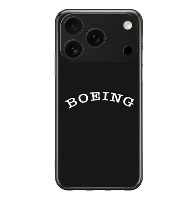 BOEING Text iPhone Case