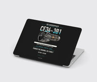 Thumbnail for CF34-3B1 design on black MacBook case