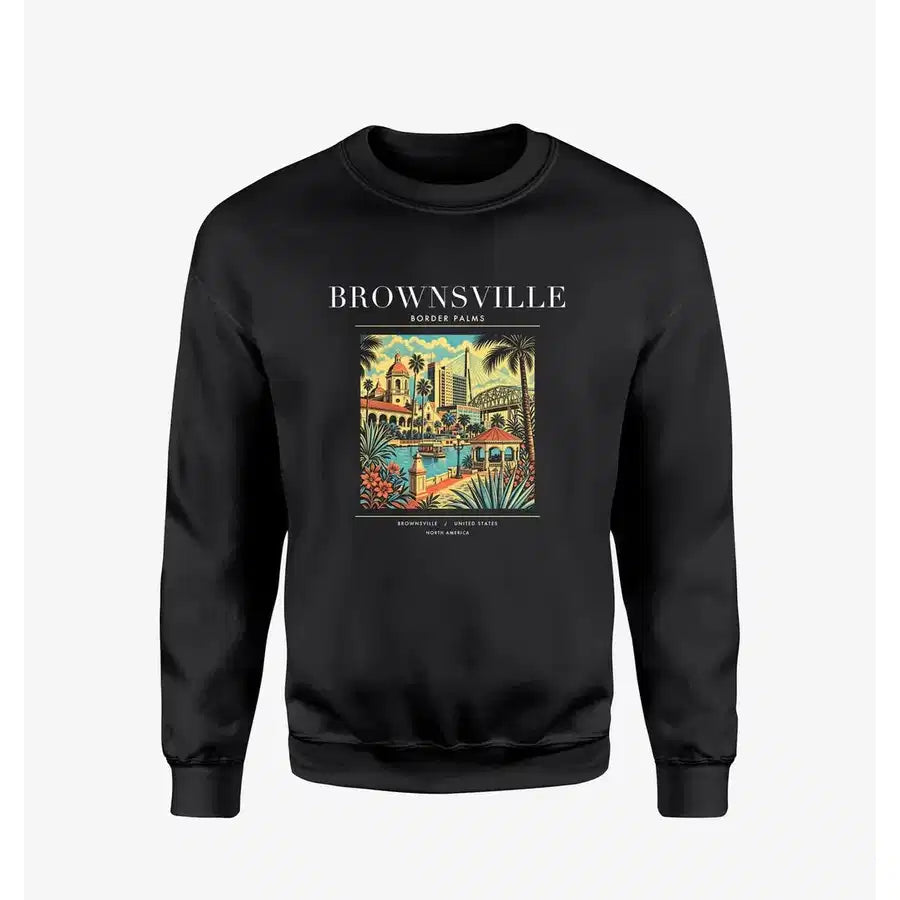 BROWNSVILLE - Poster - Sweatshirt - Black