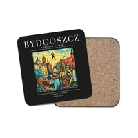 Thumbnail for BYDGOSZCZ - Poster - Coaster - Black