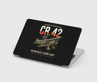 Thumbnail for Fiat CR.42 Falco design on black MacBook case