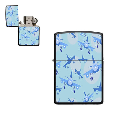 Super Funny Airplanes aviation metal lighter in premium metal alloy.