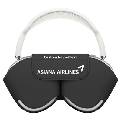Asiana Airlines aviation themed AirPods Max case for AirPods Max.