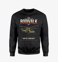 Thumbnail for Denel Rooivalk Mk 1F design on black sweatshirt
