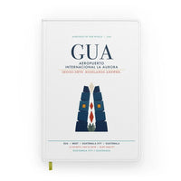 Thumbnail for Aeropuerto Internacional La Aurora (GUA) design on white notebook