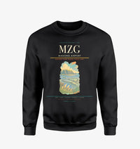 Thumbnail for Magong Airport (MZG) design on black sweatshirt