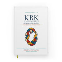 Thumbnail for Kraków John Paul II International Airport (KRK) design on white notebook