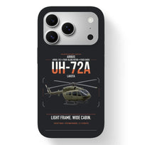 Thumbnail for Airbus UH-72A Lakota design on black magsafe iphone case, for iPhone 17 Pro