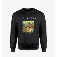 Thumbnail for GRUYERES - Poster - Sweatshirt - Black