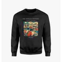 Thumbnail for VINTAGE G4114 - The Terrace Spotters - Designed Sweatshirts design on black