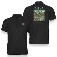 Thumbnail for SITKA - Poster - Double-Side Polo - Black