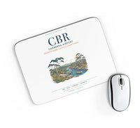 Thumbnail for Canberra Airport (CBR) design on white rectangle mouse pad
