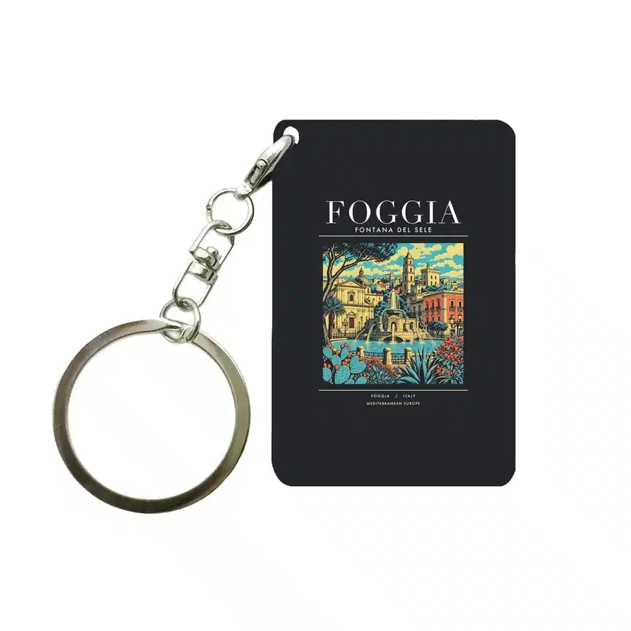 FOGGIA - Poster - Key Chain - Black