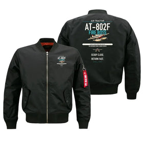 Air Tractor AT-802F Fire Boss Bomber Jacket