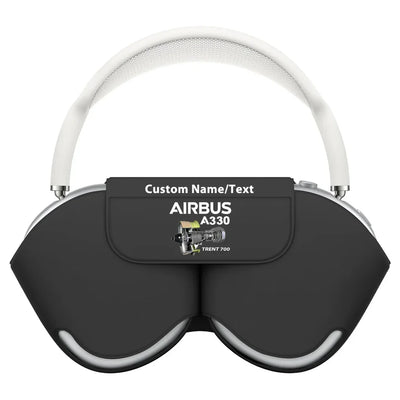 Airbus A330 & Trent 700 Engine aviation design on AirPods Max case for AirPods Max.