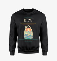 Thumbnail for Wiley Post–Will Rogers Memorial Airport (BRW) design on black sweatshirt