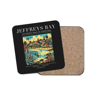 Thumbnail for JEFFREYS BAY - Poster - Coaster - Black