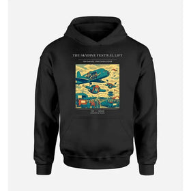 Single-Side Printing — The Skydive Festival Lift Double-Side Hoodie