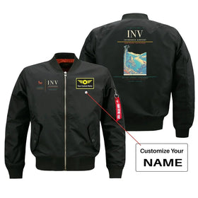 Inverness Airport (INV) Bomber Jacket