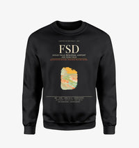 Thumbnail for Sioux Falls Regional Airport Joe Foss Field (FSD) design on black sweatshirt
