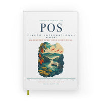 Thumbnail for Piarco International Airport (POS) design on white notebook
