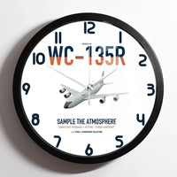 Thumbnail for WC-135R Constant Phoenix design on white framed wall clock