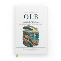 Thumbnail for Olbia Costa Smeralda Airport (OLB) design on white notebook