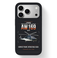 Thumbnail for Leonardo AW169 design on black magsafe iphone case, for iPhone 17 Pro