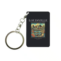 Thumbnail for LOUISVILLE - Poster - Key Chain - Black
