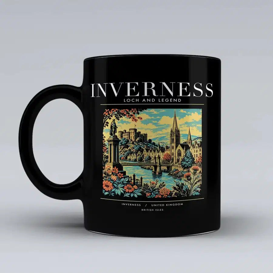 INVERNESS - Poster - Mug - Black