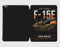 Thumbnail for F-15E Strike Eagle design on black ipad tablet case