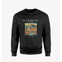 Thumbnail for WURZBURG - Poster - Sweatshirt - Black