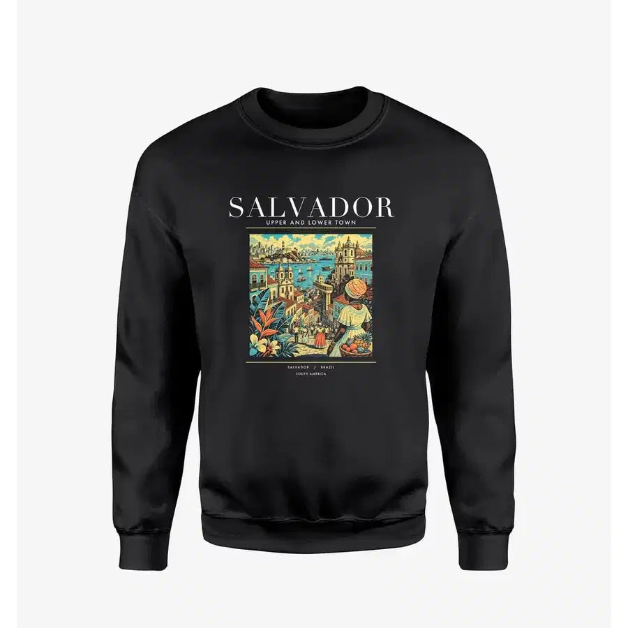 SALVADOR - Poster - Sweatshirt - Black
