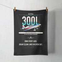 Thumbnail for Extra 300L design on black towel