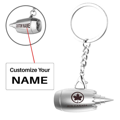 Customisable Air Canada Key Chain