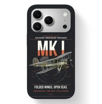 Thumbnail for Fairey Swordfish Mk I design on black magsafe iphone case, for iPhone 17 Pro