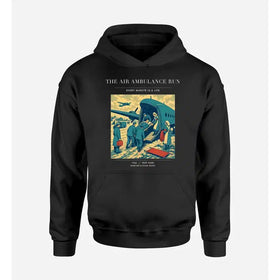 Single-Side Printing — The Air Ambulance Run Double-Side Hoodie