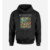 Thumbnail for BOSEONG - Poster - Premium Hoodie - Black