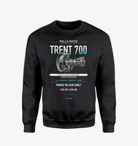 Thumbnail for TRENT 700 design on black sweatshirt