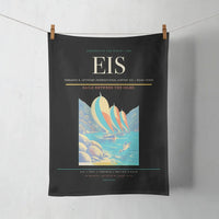Thumbnail for Terrance B. Lettsome International Airport (EIS) design on black towel