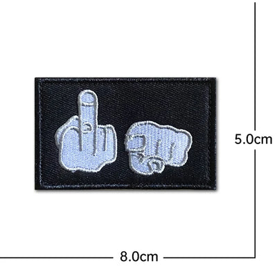 Tactical (9) Embroidery aviation design patch in embroidered fabric.