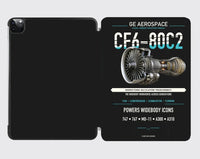 Thumbnail for CF6-80C2 design on black ipad tablet case