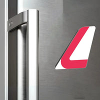 Thumbnail for Lauda aviation design tail magnet in 3D metal with magnetic back.