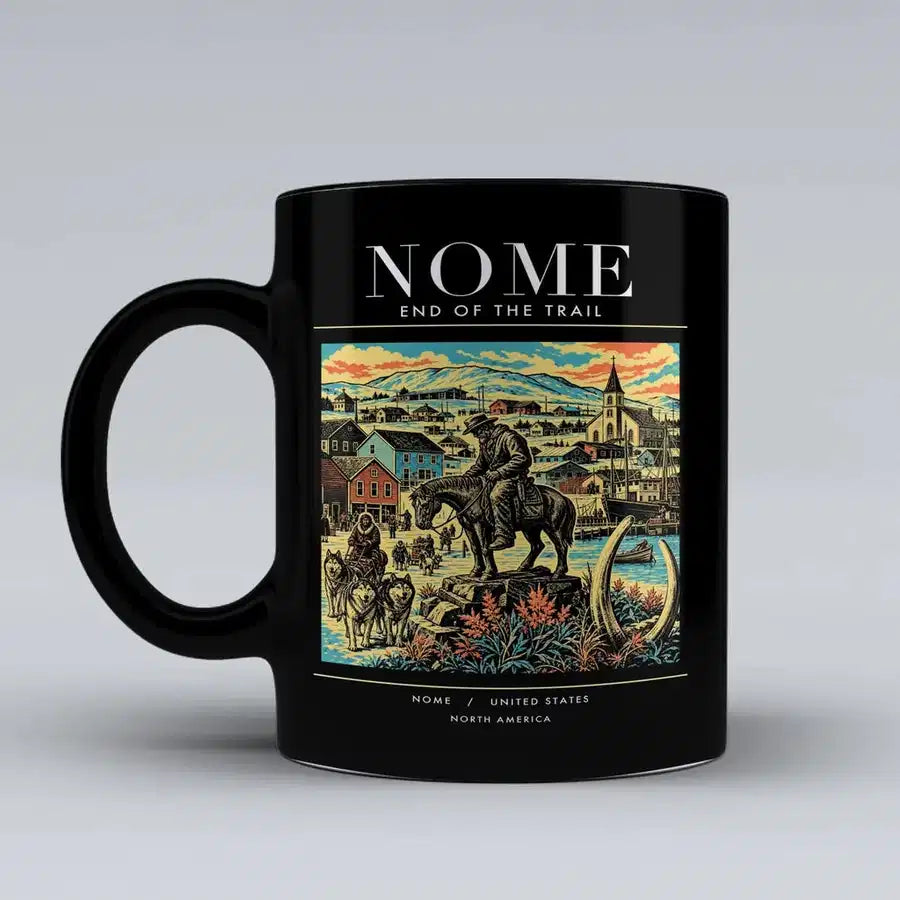 NOME - Poster - Mug - Black