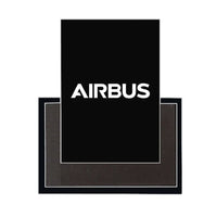 Thumbnail for Airbus & Text aviation design magnet in strong neodymium core.