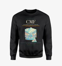 Thumbnail for Chambéry-Savoie Airport (CMF) design on black sweatshirt
