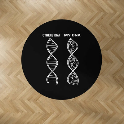 Aviation DNA Carpet & Floor Mats (Round) aviation design on durable carpet pile with non-slip backing round carpet floor mat.