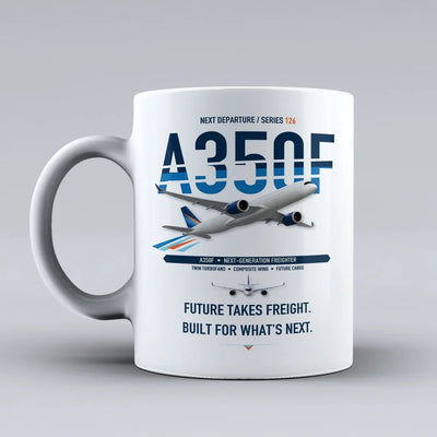 A350F Mug design on white airbus