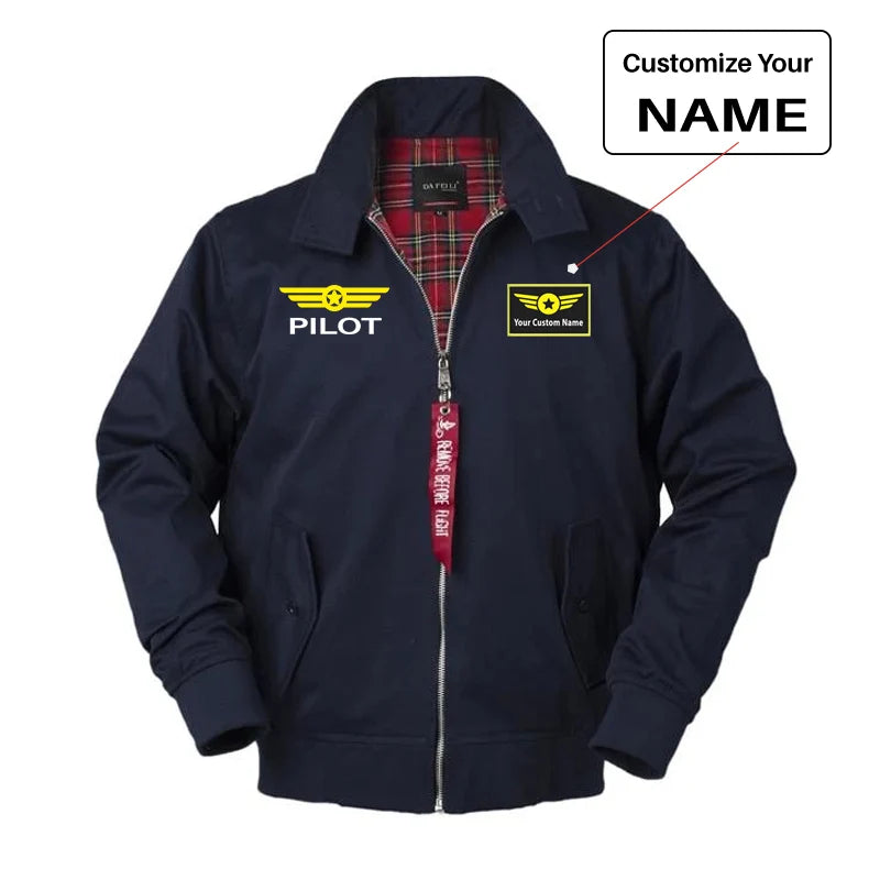 Customisable Pilot & Badge Jacket - view 3